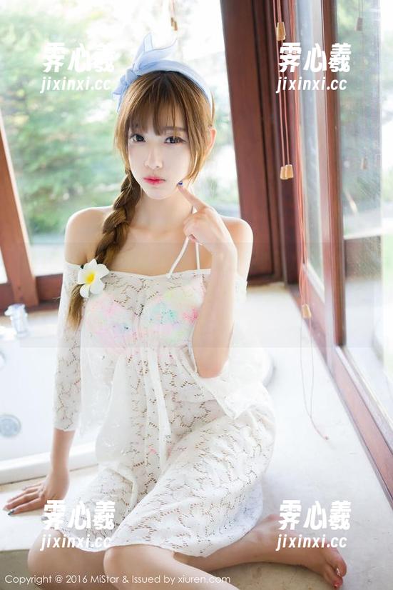 MiStar魅妍社-瑞莎Trista MiStar魅妍社 - 大更新!瑞莎Trista的睡衣写真集,看过这种风格的你还会回头么?