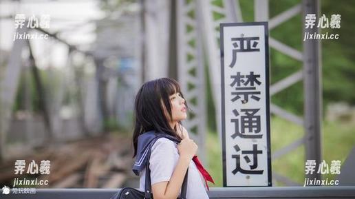 兔玩映画 兔玩映画的私房图集,长门鲨神子的病娇女友,这组合真是够特别的!