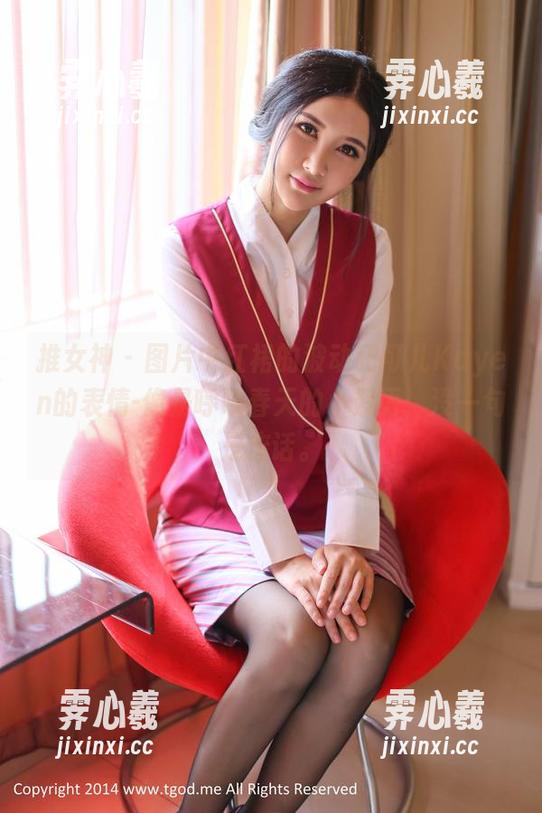 推女神-可儿Kayen 推女神 - 图片中红裙的波动和可儿Kayen的表情-像是呼唤春天的小絮语,没一句是废话。
